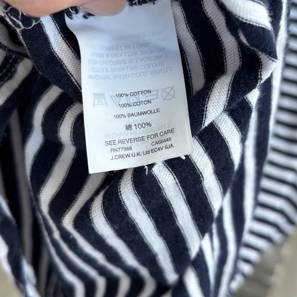J. Crew | Navy and White Striped Tank Dress | Size XXS - Picture 5 of 5